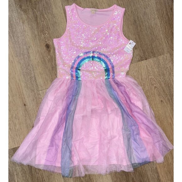 NWT Rainbow Dress, Size XXL (16-18) by Zenzi (in polybag still) MSRP $25 - Picture 1 of 8